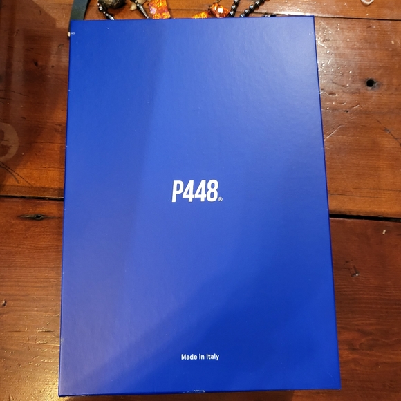 P448 NWB Flo in Mimtec | EU size 44 - 45 (US size 11-12) | Neutral Tan Slide On - Picture 3 of 6